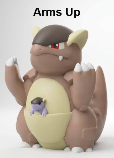 Kangaskhan 3D Printed Pokemon Figure | Chibi Collectible ScrazyOne