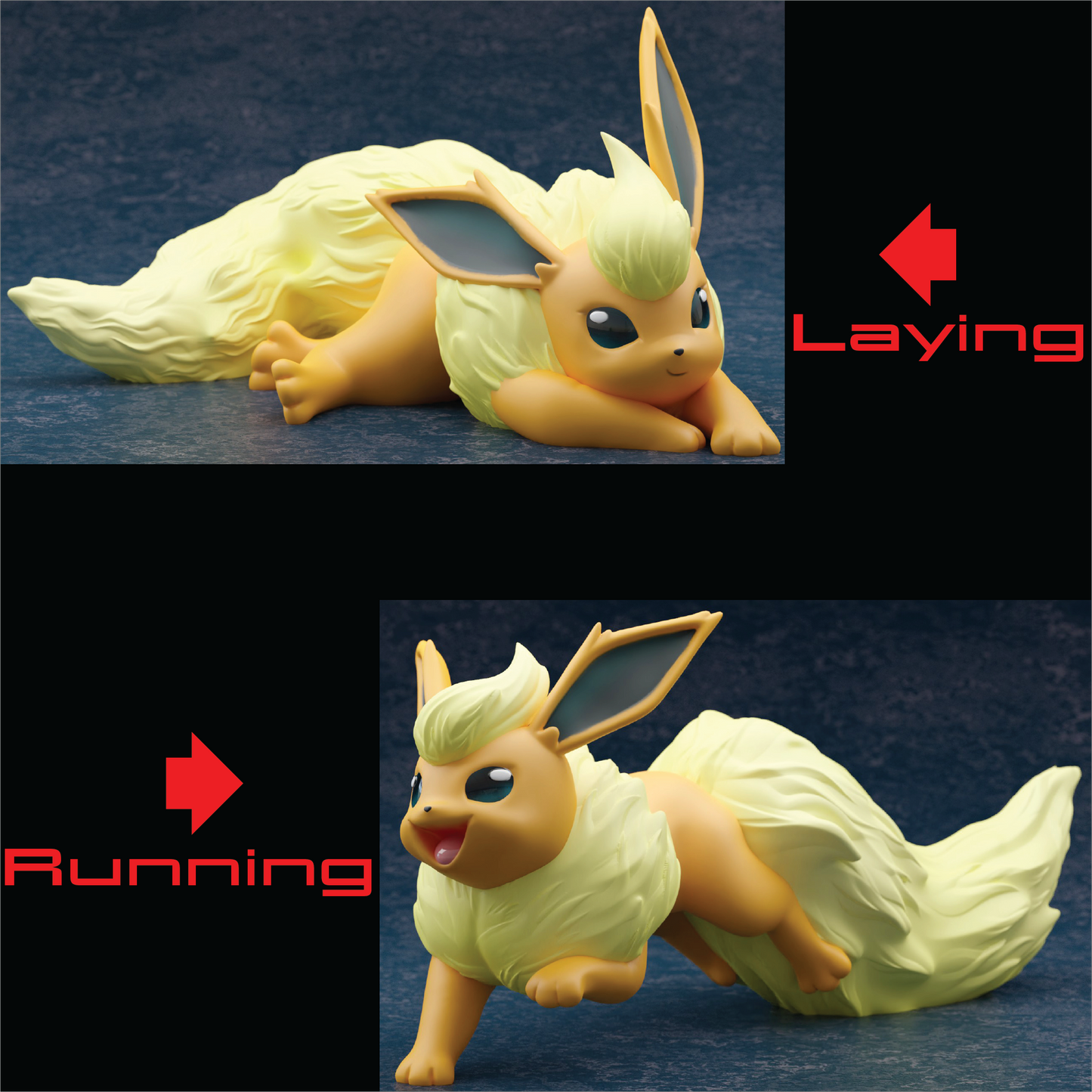 Eeveelutions 2" Resin Pokemon Figure, Unpainted Ready to Paint Miniature