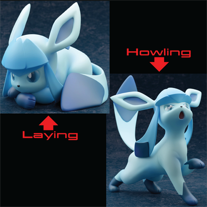 Eeveelutions 2" Resin Pokemon Figure, Unpainted Ready to Paint Miniature