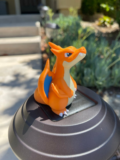 Charizard and Mega Evolutions 3D Printed Pokemon Figure, Rare Chibi Desk Decor