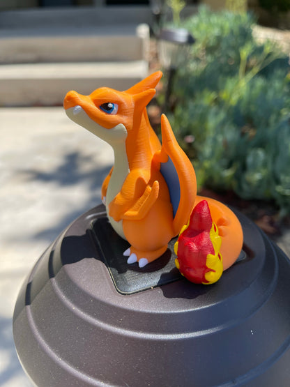 Charizard and Mega Evolutions 3D Printed Pokemon Figure, Rare Chibi Desk Decor