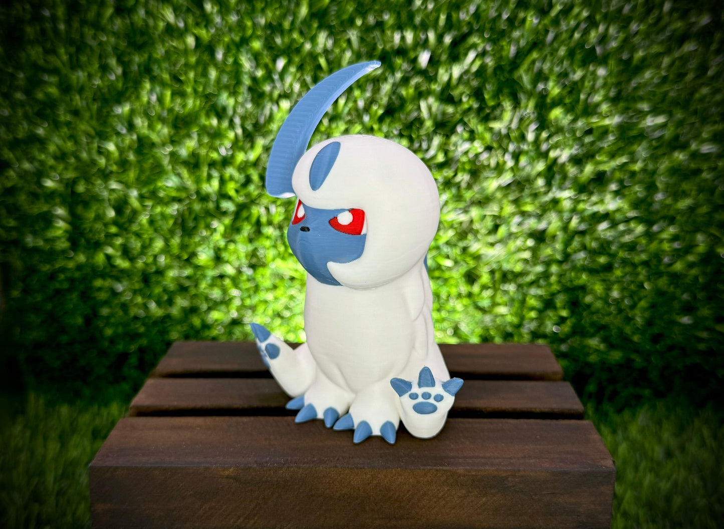 Absol 3D Printed Pokemon Figure, Chibi Gen 3 Dark Type Collectible