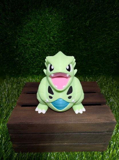 Tyranitar 3D Printed Pokemon Figure, Chibi Gen 2 Pseudo-Legendary Collectible