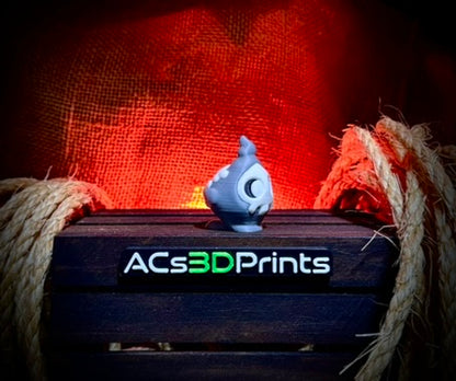 Duskull Halloween Pokemon Figure, 3D Printed Ghost Type Spooky Collectible