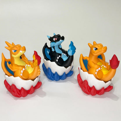 Charizard Easter Egg Pokemon Figure, 3D Printed Chibi X & Y, 3D Printed