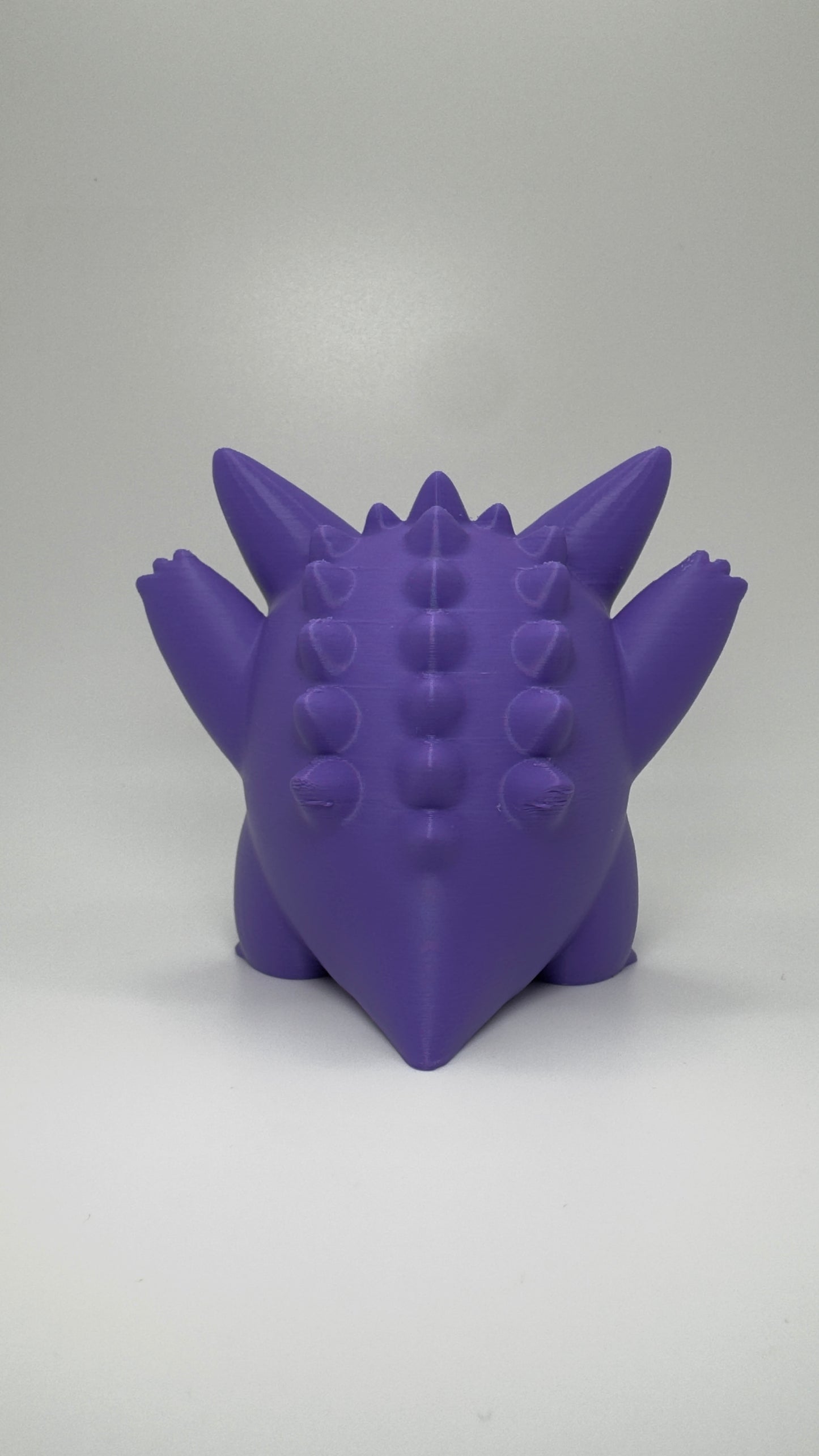 Gengar Love Struck Valentine Pokemon Figure, 3D Printed Chibi Ghost Gift