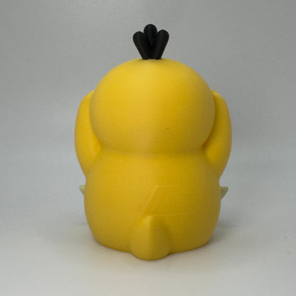 Psyduck Chibi Pokemon Figure, 3D Printed Full Color Water Type Collectible