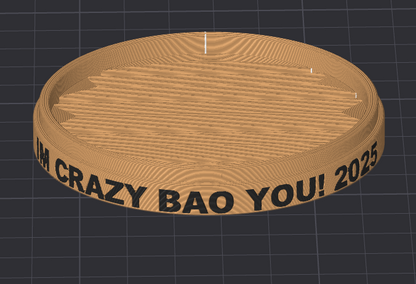 Personzalized Custom Xiao Long Bao Ornament, 3D Printed Kawaii Dim Sum Personalized Decor