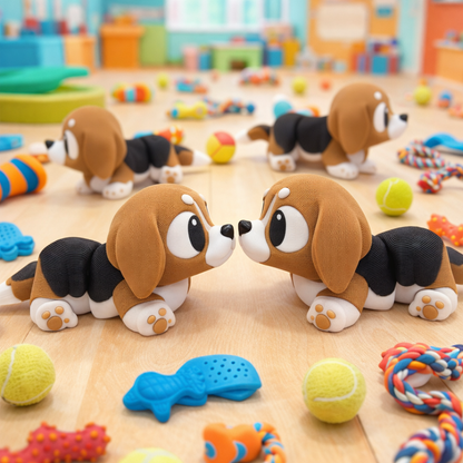 Flexi Toy Bundle, 3D Printed