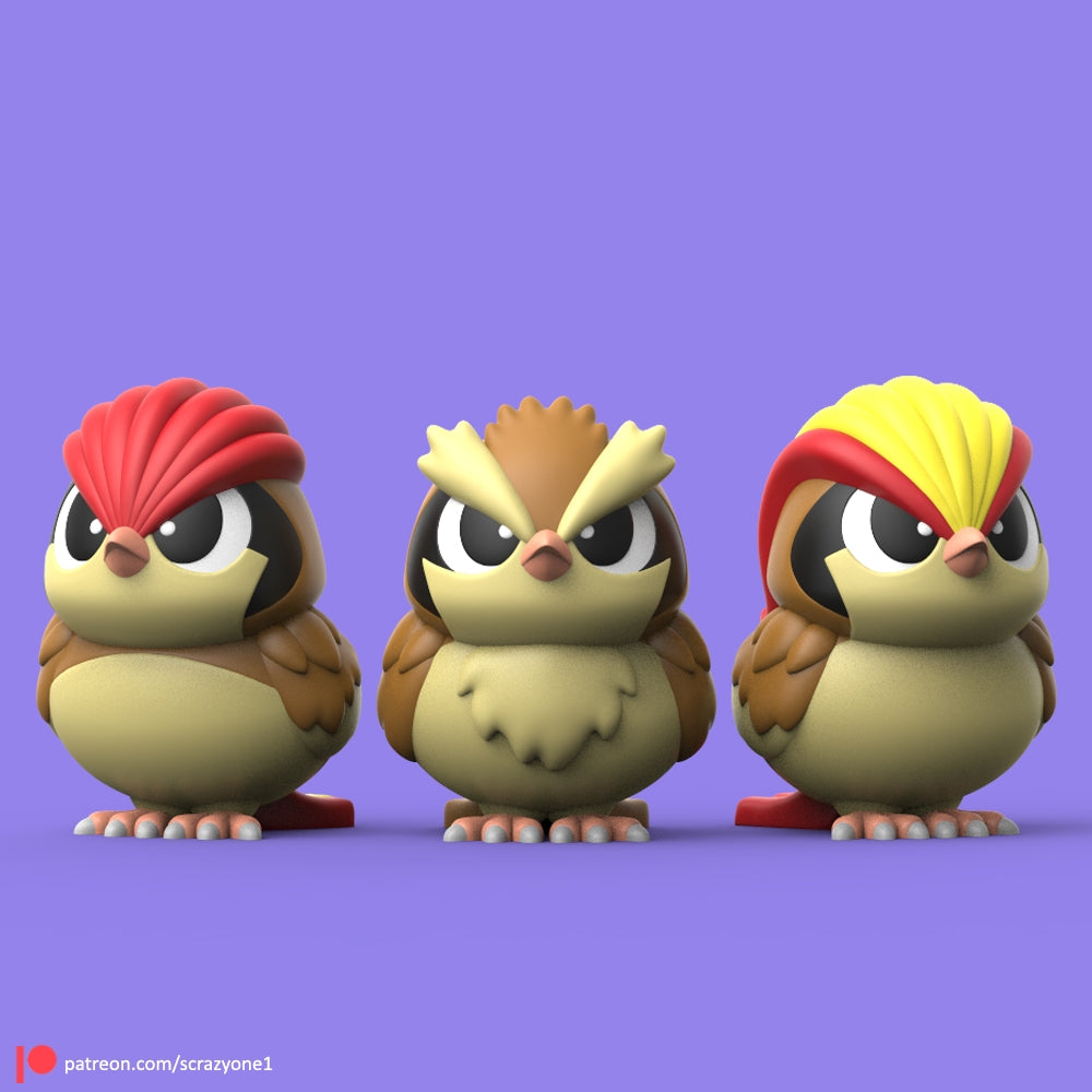 Pidgey Evolution Set original product photo