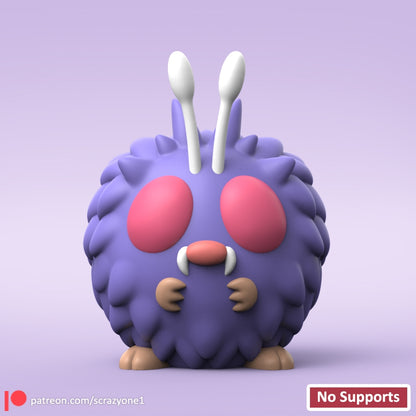 Venonat original 3D printed figure