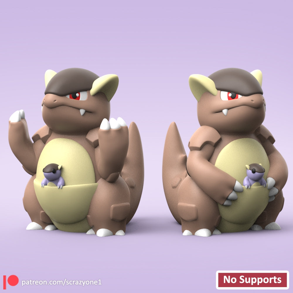 Kangaskhan original 3D printed figure