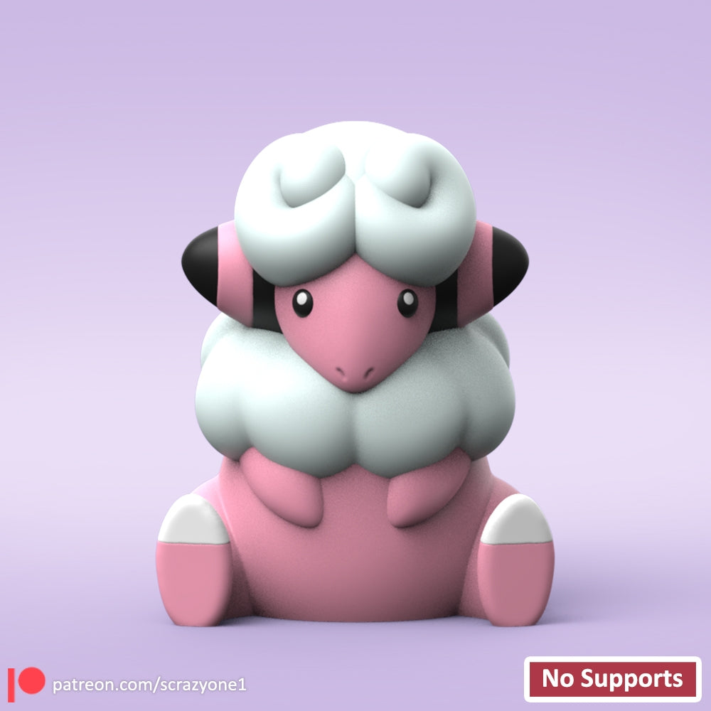 Flaaffy original 3D printed figure