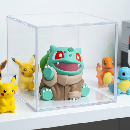 Star Wars Bulbasaur 3D Printed Figure - Display case