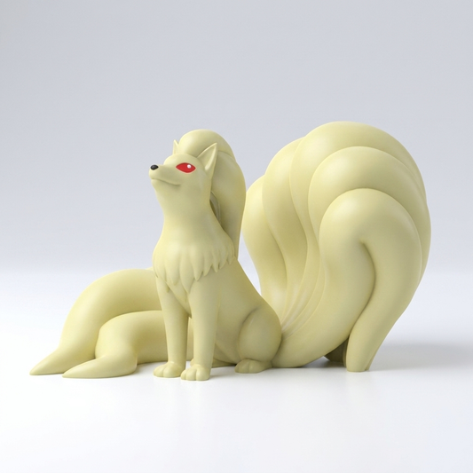 Ninetales 3D Printed Figure - Studio hero shot