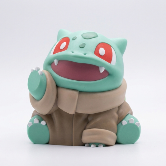 Star Wars Bulbasaur 3D Printed Figure - Studio hero shot