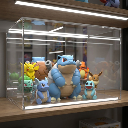 Chibi Squirtle Evolution Set - Display case